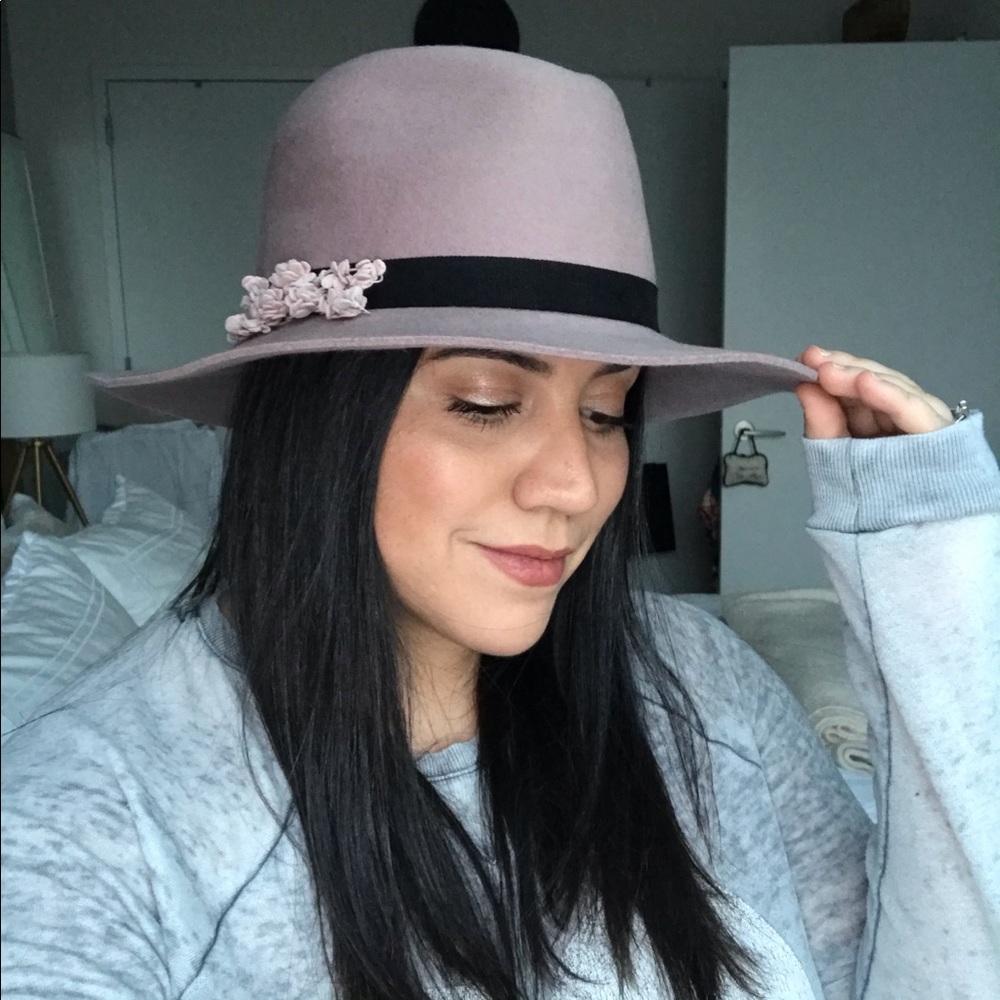 Eugenia Kim pink fedora